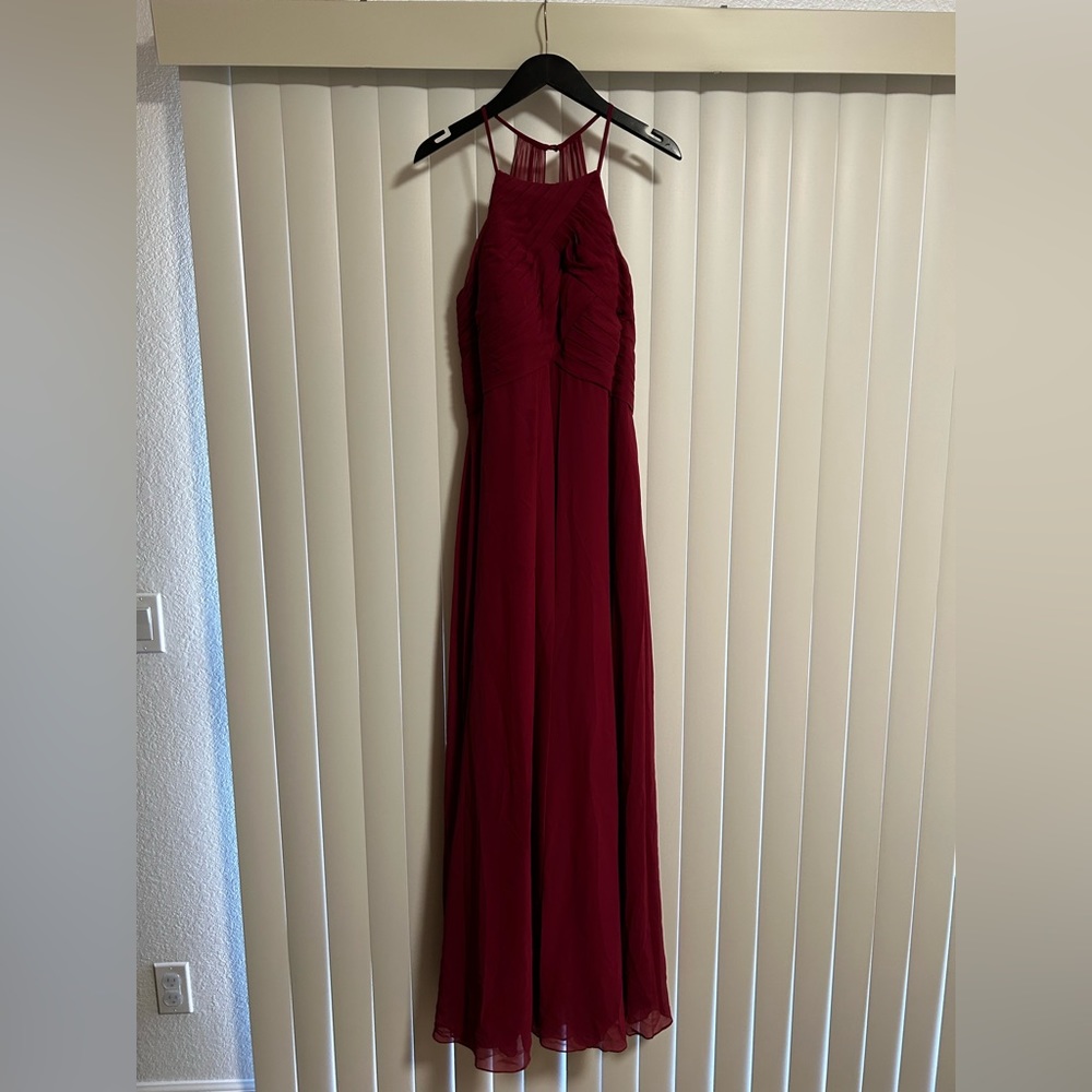 Azazie magenta bridesmaid dress only worn once!